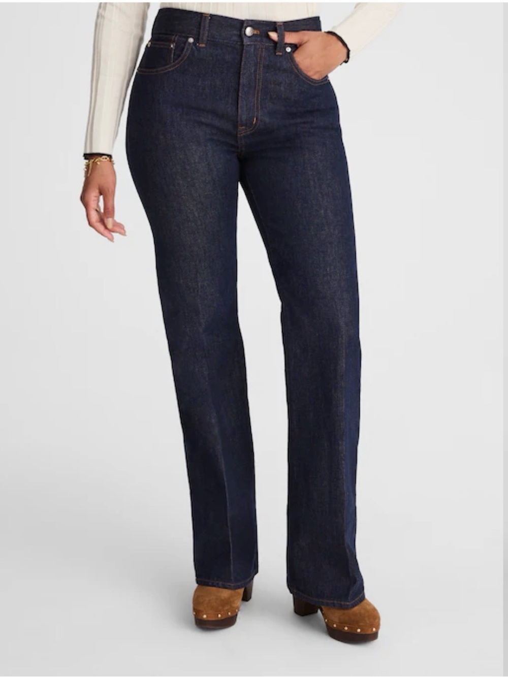 Madewell The Curvy Vintage Flare Jean in Rigid (size 26) *NWO Tags